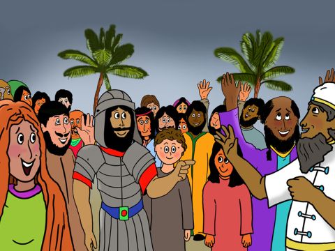 Once the survivors had scrambled on to dry land, they were counted.  There were 276 - everyone had been saved just as God promised. – Slide 22