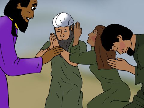 When Paul did not die the local people thought that he must be a god and came forward to worship him. Paul would never allow anyone to think he was a god. – Slide 29