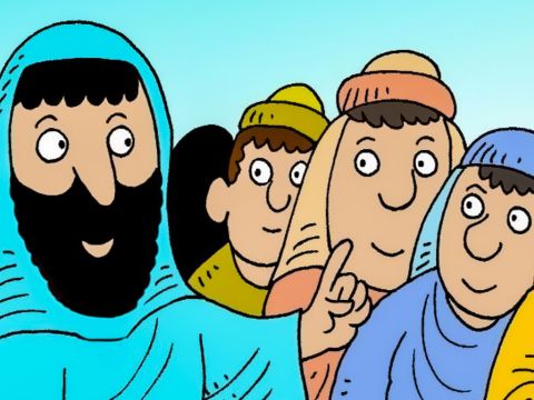 Jesus was teaching about God’s love to crowds of people from all walks of life. Some of them were living lives that were not good and needed to turn back to God. – Slide 2