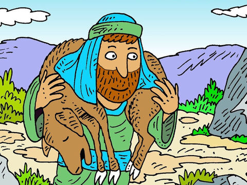 The twin brothers were different in other ways too. Esau loved to go away hunting venison for his father Isaac’s dinner, but Jacob liked staying at home cooking. – Slide 3