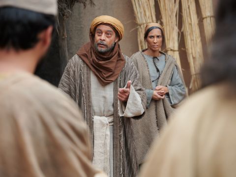 They returned to their father Jacob in the land of Canaan and told him all the things that had happened to them. Jacob said, ‘You are making me childless! Joseph is gone. Simeon is gone. And now you want to take Benjamin! Everything is against me.’ – Slide 20