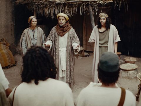 Now the famine was severe in Canaan.  When they finished eating the grain they had brought from Egypt, Jacob said, ‘Return and buy us a little more food.’ – Slide 1