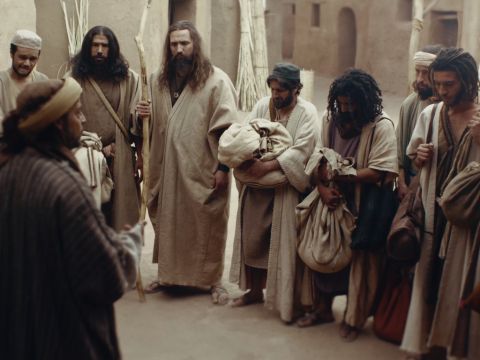 Jacob said, ‘May the Sovereign God grant you mercy before the man so that he may release Simeon and allow Benjamin to return to me!’ – Slide 6
