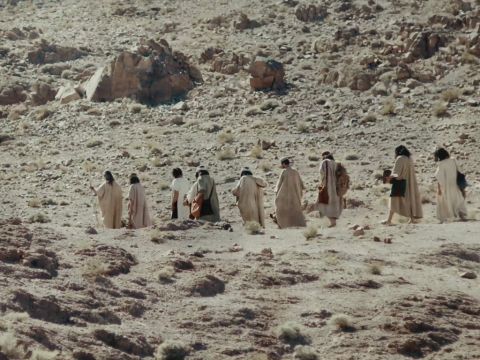 So they took the gifts and money with them, along with Benjamin, and hurried down to Egypt. – Slide 7