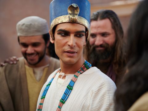 Joseph threw his arms around his brother Benjamin and wept, and Benjamin embraced him, weeping.  He kissed all his brothers and wept over them. Afterward his brothers talked with him. – Slide 13