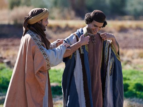 Jacob gave Joseph the gift of a special ornate robe. – Slide 2