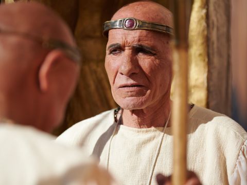 But none of the diviner-priests of Egypt could interpret Pharaoh’s dream. – Slide 4