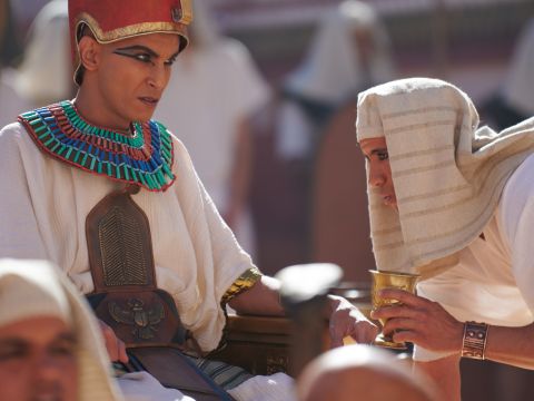 Then the chief cupbearer said to Pharaoh, ‘When I was in prison both your baker and I  had dreams.  A young Hebrew man, a servant of the captain of the guards was in prison with us We told him our dreams and he interpreted them for us. Everything he said came true. I was restored but the baker was impaled.’ – Slide 5