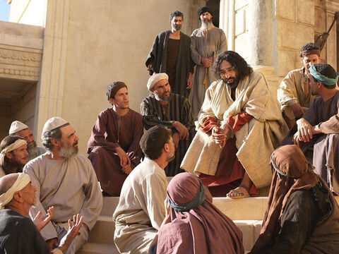 Calling His disciples to Him, Jesus said, ‘This poor widow has put more into the treasury than all the others. – Slide 11