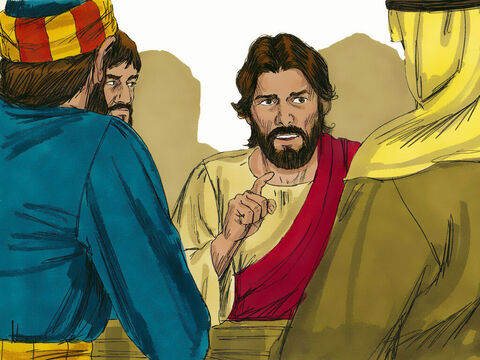 They were very sad and began to say to Him one after the other, ‘Surely you don’t mean me, Lord?’ Jesus replied, ‘The one who has dipped his hand into the bowl with me will betray me. Woe to that man. It would be better for him if he had not been born. – Slide 10