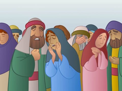 Everyone was crying and weeping for the girl. – Slide 11