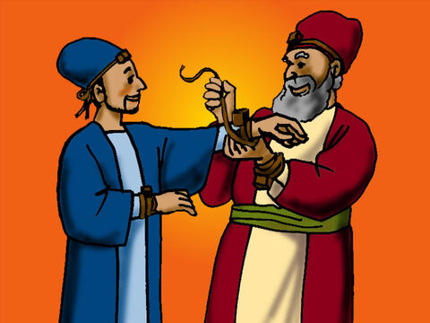 Well, the years went by and I grew to be a man. One of my proudest moments was the day I became a Pharisee. Oh, I remember how good it felt to be part of that important group of men in Jerusalem! I wanted to please God and be the best Pharisee ever. – Slide 8