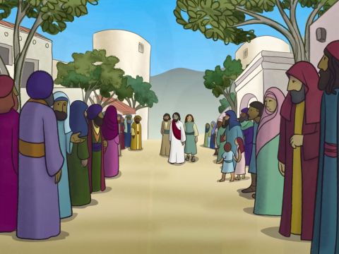 Jesus was going through Jericho … – Slide 1