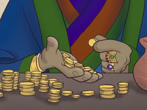 He was in charge of collecting taxes and was very rich. – Slide 3