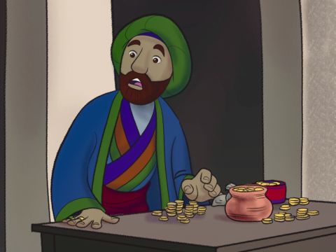 Jesus was heading his way, and Zacchaeus wanted to see what He was like. – Slide 4
