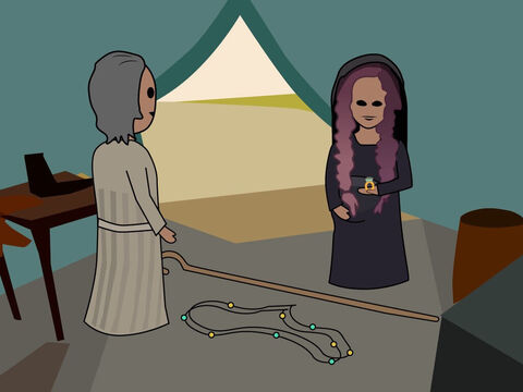 Genesis 38. <br/>Judah is tricked into making his daughter-in-law, Tamar pregnant. – Slide 3
