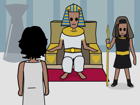 Genesis 41. <br/>God explains Pharaoh’s dreams to Jacob and he is promoted to be second-in-charge of Egypt. – Slide 6