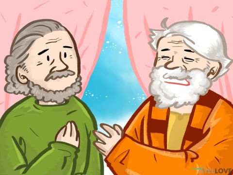 Abraham was determined that his son Isaac should not marry a woman from the local tribes living nearby who did not worship God. <br/>Abraham summoned his senior servant and said, ‘I want you to find a wife for Issac from my own relatives in my home land.  <br/>Abraham’s servant promised to obey. He took ten camels loaded with all kinds of gifts and set out for the faraway town of Nahor. – Slide 1