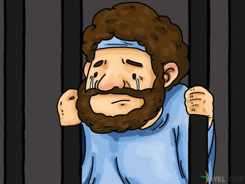 ‘The King was very angry, and he put the servant in prison to be punished. The servant had to stay in prison until he could pay everything he owed.’ <br/>When Jesus had finished this story He said, ‘This king did what my heavenly Father will do to you if you do not forgive your brother from your heart.’ – Slide 7