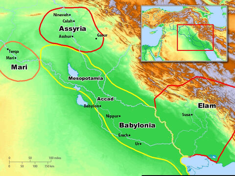 Cities of Assyria and Babylonia. – Slide 5