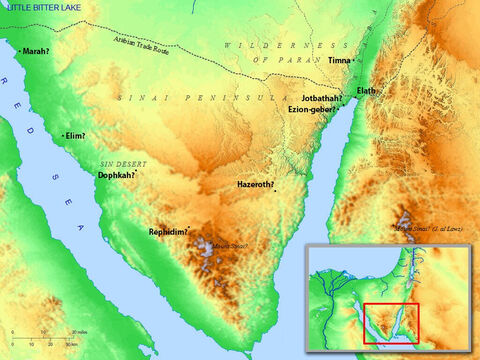 Central and Lower Sinai Peninsular. – Slide 6