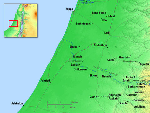 Coastal region from Joppa to Ashdod. – Slide 11