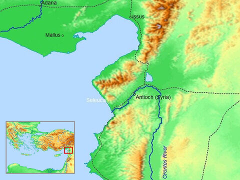 Map of Antioch and Seleucia in Syria. – Slide 5
