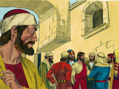 From that time on, Judas watched for an opportunity to betray Jesus to them. – Slide 13