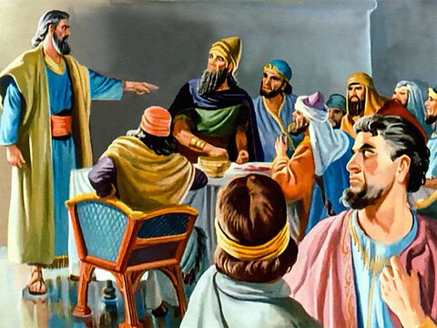 When Daniel was hastily brought to the king, he refused the great honour and wealth Belshazzar promised him if he could read the writing. – Slide 27
