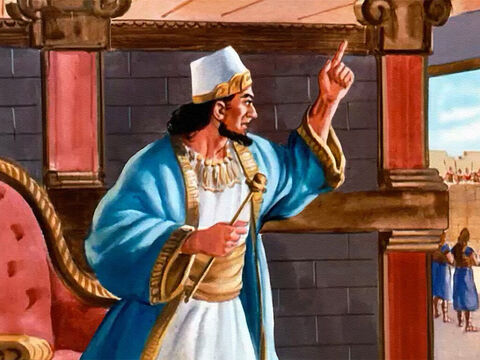 Excitedly, King Joram sent for Elisha. What an opportunity! The whole Syrian army his prisoners! But he didn’t dare act without Elisha’s consent. – Slide 31