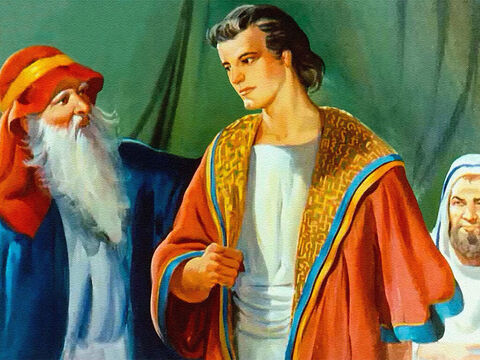 Wearing this coat set Joseph in a place above his brothers. And Joseph deserved the honour because he had served his father better than the others. – Slide 12