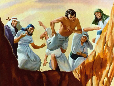 Instead of killing Joseph they would cast him into the pit. – Slide 24