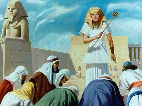 They bowed before Joseph, the great Prince of Egypt, without guessing at all that this was their brother. How strange Joseph must have felt when he recognized his brothers. The dreams that had made them so angry had actually come true. God Himself had caused it to happen. – Slide 36