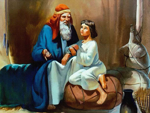 As a child Joseph had loved his father and learned to obey him. – Slide 38