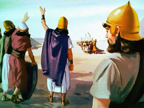 After that time, wherever they went in the Promised land, the Israelites had victory as long as they had faith in the Lord and obeyed His commands. – Slide 43