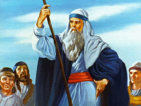 Moses was to be used by God to deliver His people from the power of Pharaoh, the King of Egypt. – Slide 4