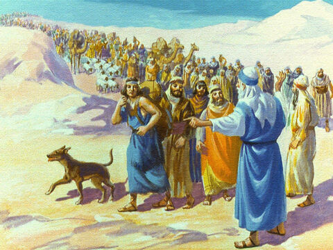 Moses may not have understood why, but he trusted in the Lord and gave the order to turn towards the Red Sea. The people did not understand either but they did what their leader told them to do. – Slide 20