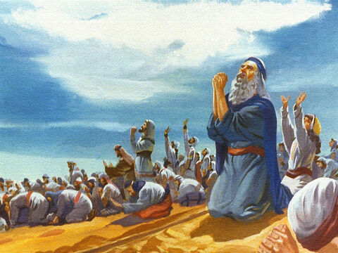 But Moses and the people sang a song of praise and gave thanks to God for the miraculous way He had delivered them from their enemies. The story of the Red Sea doesn't belong just to the past. It has a message for today. The Bible tells us that it took the power of God to deliver Israel from slavery and it takes the power of God today, to delivery people from sin. 1 John 5:4-5 – Slide 45