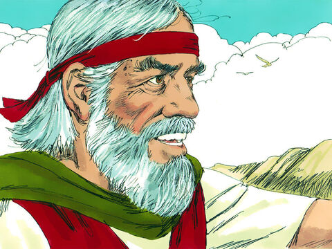 Moses addressed the people. ‘I am now 120 years old and unable to lead you. God has told me I will not cross the River Jordan and enter the Promised Land. – Slide 1