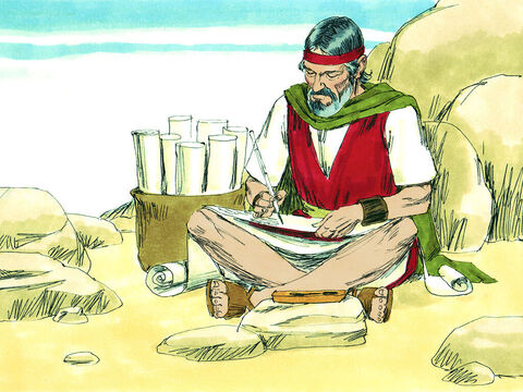 Moses then wrote out the laws he had given the people and gave them to the priests to look after. He told them to read them to everyone every seven years when they gathered at the festival of tabernacles – Slide 6