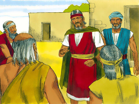 Moses reported this to the Hebrew leaders but they were too discouraged by their bad treatment to listen to him. – Slide 9