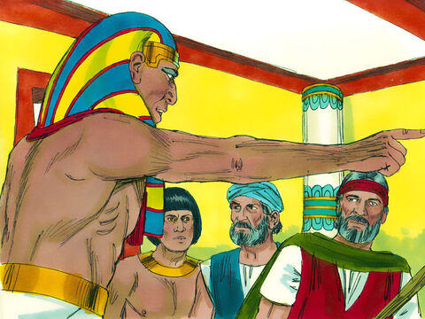Pharaoh investigated and found out that the animals belonging to the Hebrew slaves were alive and well, But he refused to let God’s people go and worship Him in the wilderness. – Slide 19