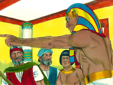 Pharaoh became stubborn again, broke his promise and refused to let God’s people go and worship Him. – Slide 6