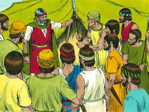 Moses told them to find out whether the people in Canaan were strong or weak. How big were their towns and were they fortified? Was the soil fertile or poor? He also asked them to bring back some fruit from the land. – Slide 4