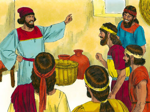 Then he called a meeting of the leaders and those who could do the work. ‘You see the trouble we are in and the ruins. Come, let us rebuild the wall of Jerusalem, so we will no longer be in disgrace.’ Nehemiah explained how God was with him and that he had the backing of the King too. – Slide 13