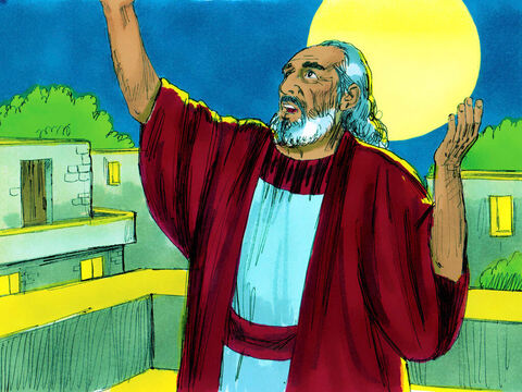 Genesis 6 v 9-22 Noah was a man who did what was right and obeyed God. He had three sons, Shem, Ham and Japheth. – Slide 1