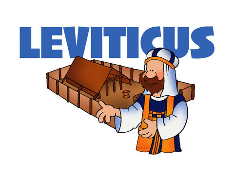 Leviticus <br/>In the Law, God establishes a sacrificial system to atone for sins and a series of festivals for Israel to observe as days of worship. God gives Moses plans for a tabernacle, a tent where the sacrifices can be offered and God will meet with His people. God specifies that the rituals and ceremonies of the tabernacle are to be overseen by the family of Aaron, Moses’ brother. – Slide 4