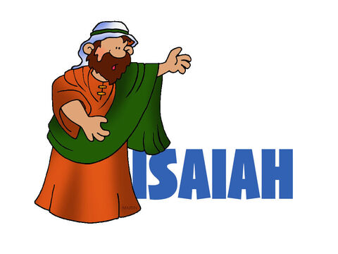 Isaiah. <br/>Isaiah is called as a prophet in Judah and brings God’s messages to several kings. God proclaims judgment against Judah for their religious hypocrisy. The prophet then delivers messages of warning to other nations, including Assyria, Babylon, Moab, Syria, and Ethiopia. For all of God’s anger against His people in Judah, He miraculously saves Jerusalem from an attack by the Assyrians. Isaiah predicts the fall of Judah at the hands of Babylon, but he also promises a restoration to their land. Isaiah looks even farther ahead to the promised Messiah, who will be born of a virgin, be rejected by His people, and be killed in the process of bearing their iniquities—yet the Messiah, God’s righteous Servant, will also rule the world from Jerusalem in a kingdom of peace and prosperity. – Slide 2