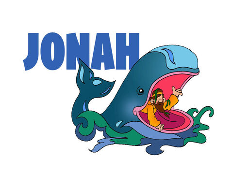 Jonah <br/>Jonah, a prophet in Israel, is instructed by God to go to the Assyrian capital of Nineveh to prophesy against it. Jonah disobeys, attempting to travel away from Nineveh, but God intercepts him at sea. Jonah is thrown overboard and swallowed by a great fish. In the belly of the fish, Jonah repents, and the fish spits him back on dry ground. When Jonah prophesies in Nineveh, the Assyrians humble themselves before God and repent, and God does not bring judgment upon them. Jonah is angry that God has forgiven the people he hates, and God reasons with his obstinate prophet. – Slide 6