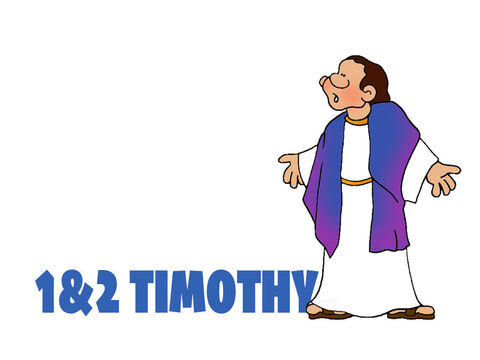 1 Timothy.  <br/>Timothy, the pastor of the church in Ephesus, is the recipient of this letter from Paul. A pastor must be qualified spiritually, be on guard against false doctrine, pray, care for those in the church, train other leaders, and above all faithfully preach the truth. <br/>2 Timothy.  <br/>In this very personal letter at the end of his life, Paul encourages Timothy to hold fast to the faith, focus on what is truly important, persevere in dangerous times, and preach the Word of God. – Slide 9